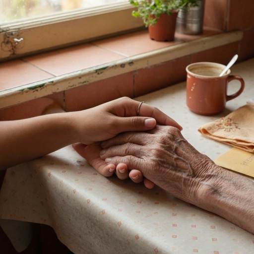 Mains qui se prennent — accompagnement solidaire